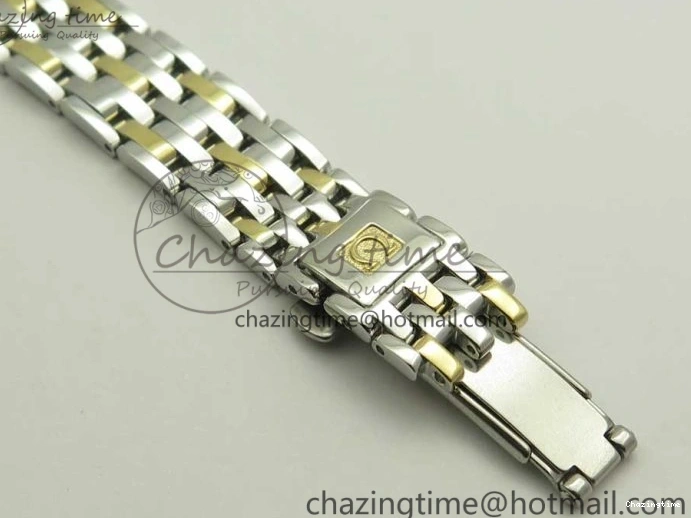 0512 Versatile De Ville Prestige Ladies 32.7mm SS MKF 1:1 Best Edition White MOP Dial Roman Markers on SS YG Bracelet MIYOTA 7967